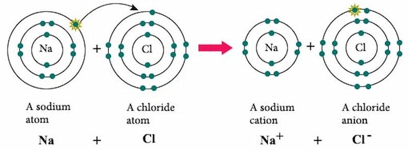 Vai trò của cation trong các hợp chất ion